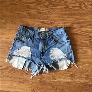 505 Levi shorts